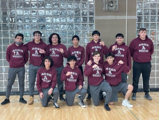 Argo High School is sending nine wrestlers to this weekend's sectionals. (Supplied photo)