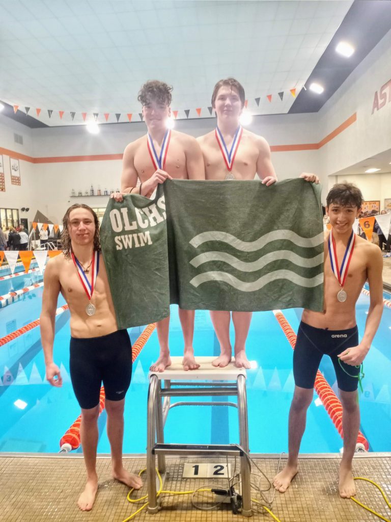 The Oak Lawn High School boys swim team. (Supplied photo)