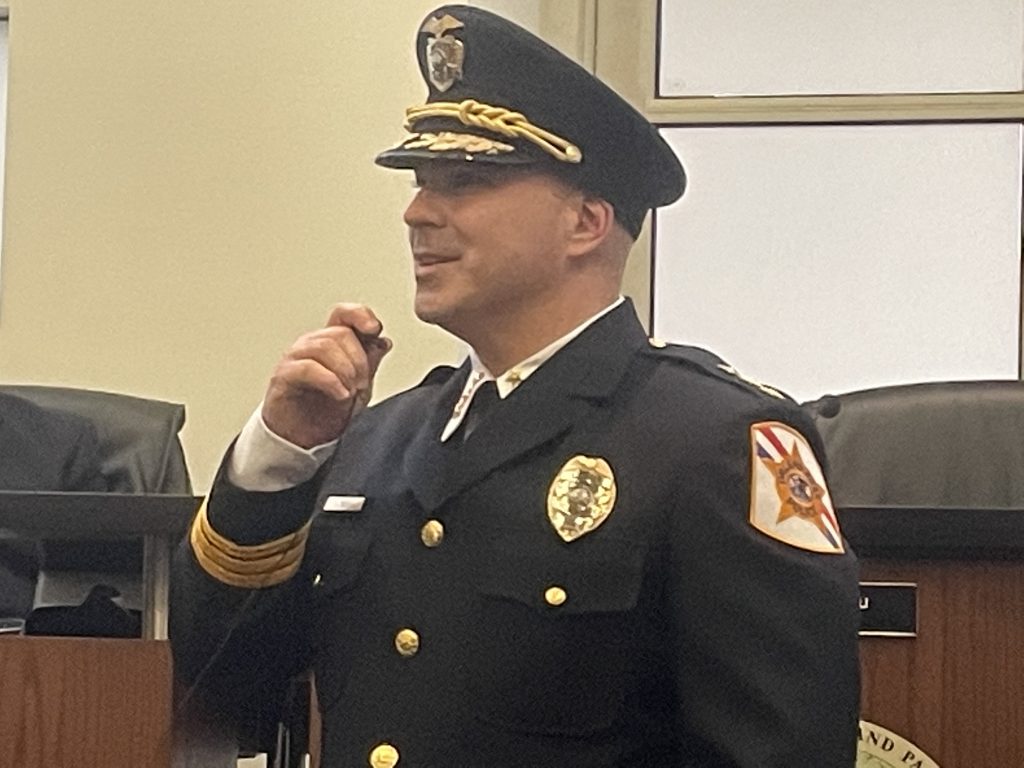 Eric Rossi is the new police chief in Orland Park. (Photo by Jeff Vorva)
