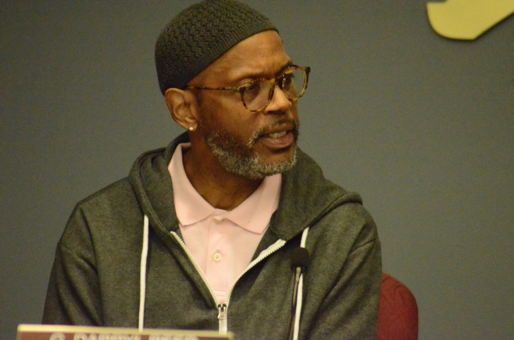 Palos Park Commissioner G. Darryl Reed said at Monday's council meeting that the payment system for residents needs to be upgraded. (Photo by Jeff Vorva)