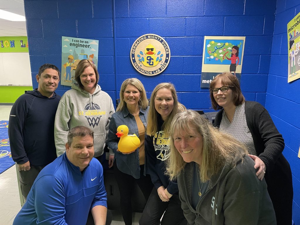 St. Germaine School, 9735 S. Kolin Ave., Oak Lawn, has a brand new Innovation Lab thanks to the Germazing Ducks, a small, volunteer-based fundraising committee. (Supplied photos)