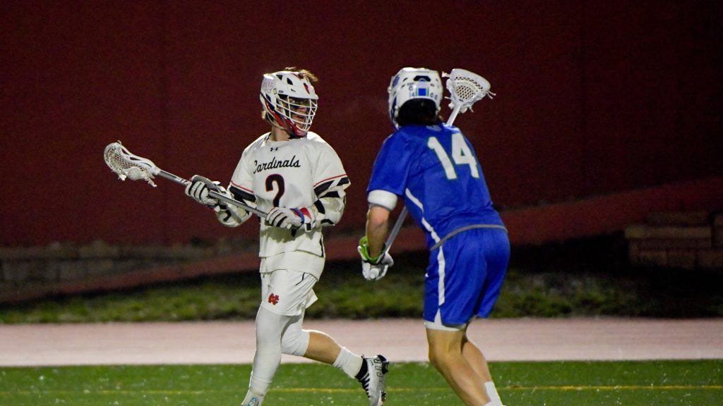 Marist graduate Nick Rubino, now at North Central College, earned all-conference honors for his play in lacrosse for the 2023 season. Photo courtesy of North Central College Athletics