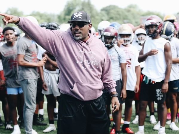 Brother Rice alum Gerard Wilcher is in his first season as head coach at Morehouse, where he played from 1988-1991 and later coached. Photo courtesy of Morehouse University Athletics