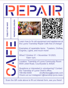 dvn Repair Cafe Poster