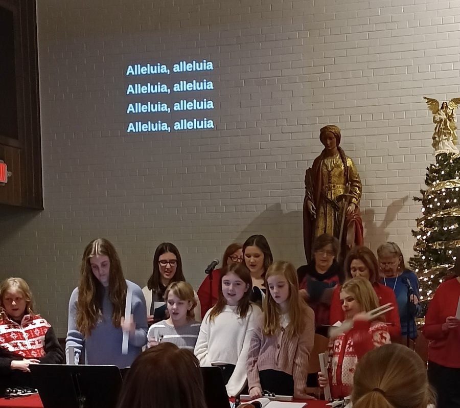St. Catherine of Alexandria hosted a Music Ministry of Christmas Concert in December. (supplied photos)