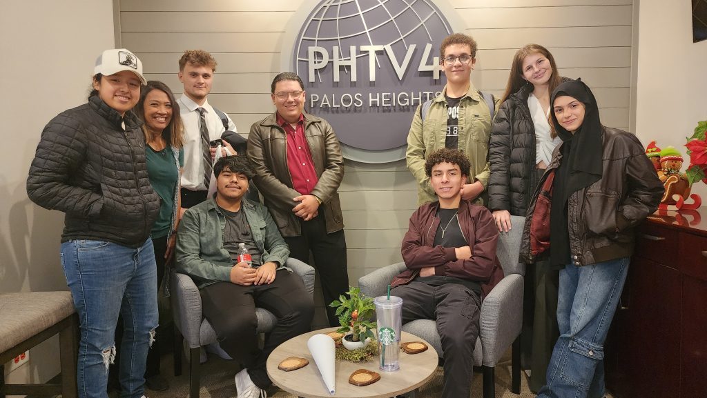 Shepard High School, 13049 S. Ridgeland Ave., Palos Heights, is now partnering with the community access channel Palos Heights TV to provide students more opportunities to use their skills in a professional realm. (Supplied photos)