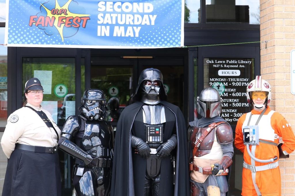Darth Vader and some friends were in attendance at the annual Fan Fest. (Supplied photos)
