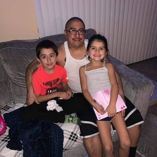 Father’s Day will be especially hard for Jonathan and Kayla, children of the late Arturo Cantu, one of his sisters said. (Supplied photo)
