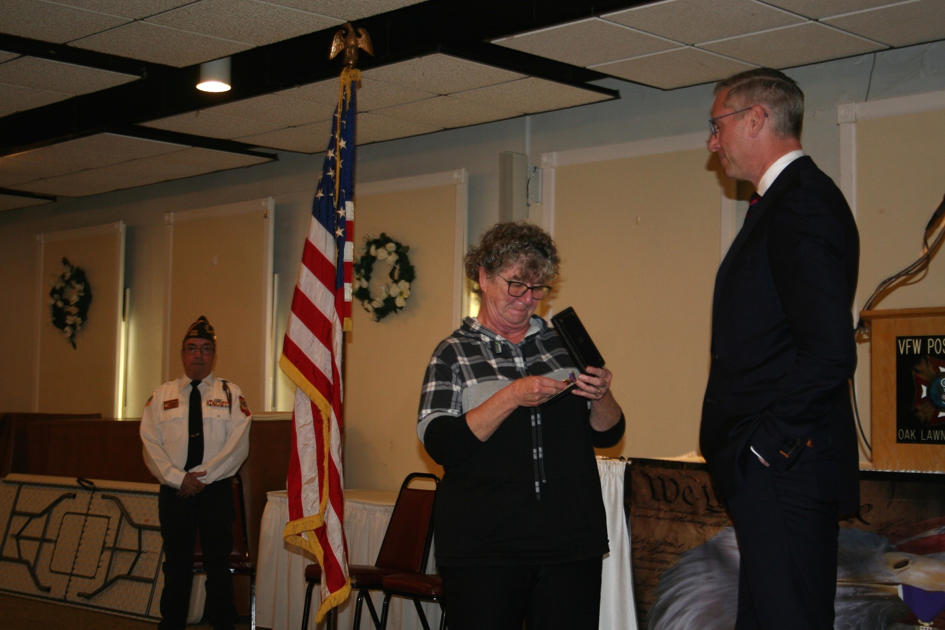 At last, relative receives veteran's Purple Heart