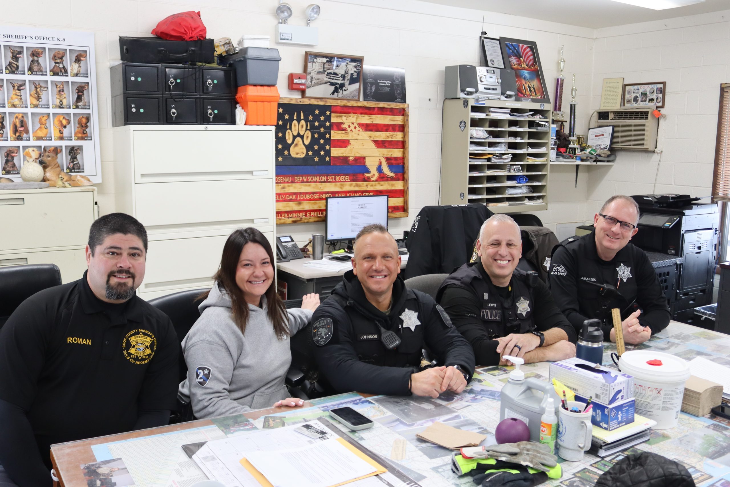 County Sheriff’s K-9 units can track, ID and detect 