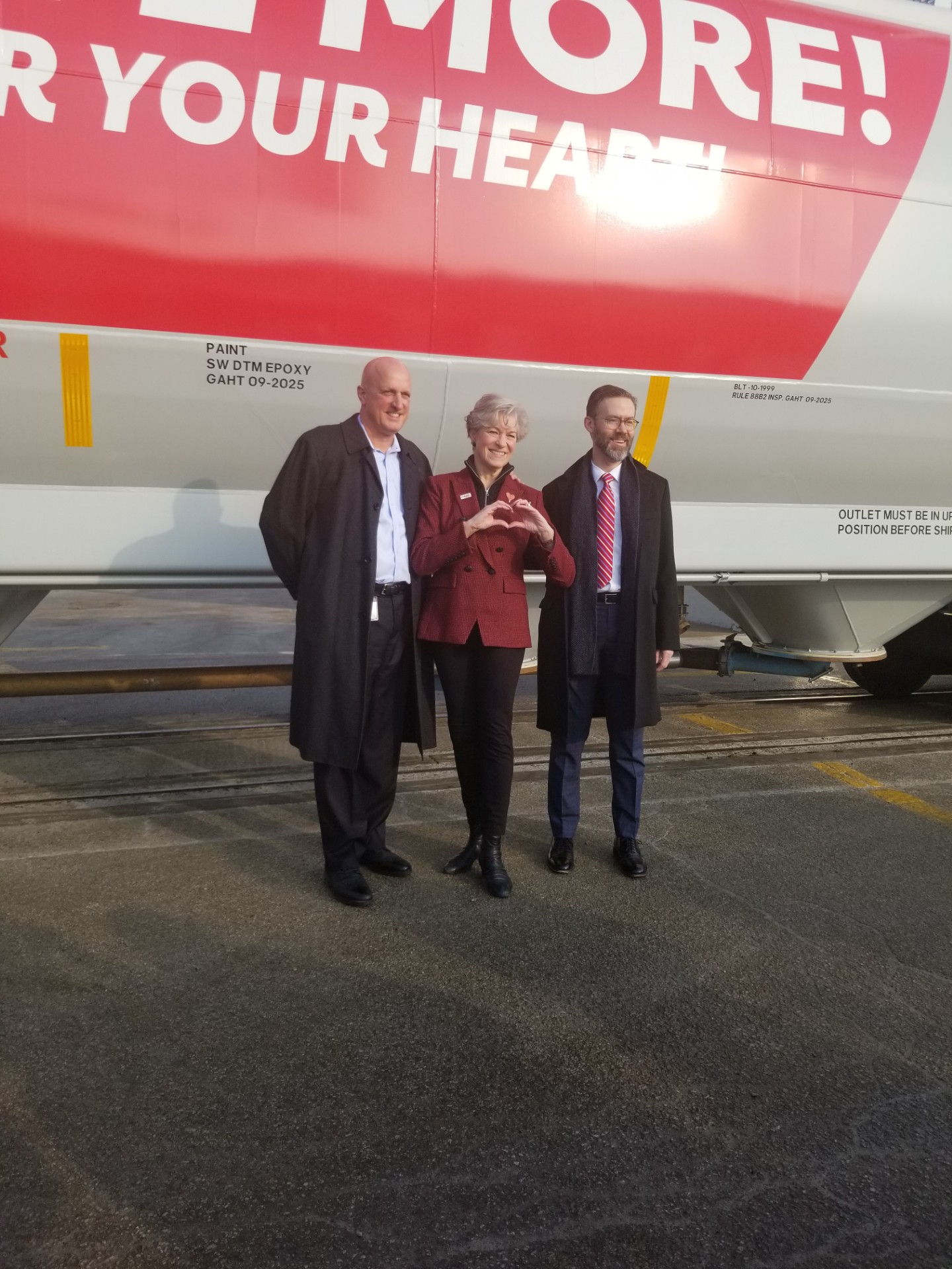 Ingredion unveils railcar in support of heart health