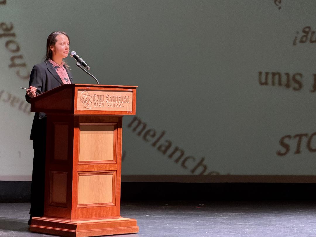 From Sandburg student to published author: Becky Wills returns home