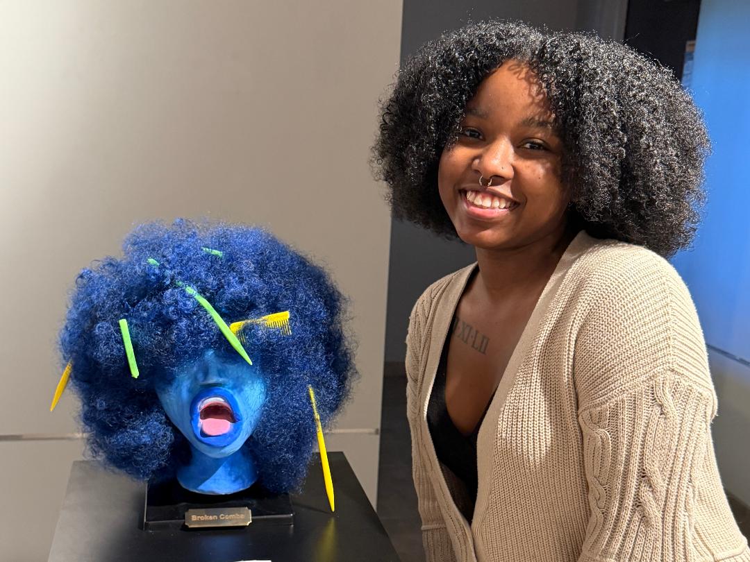 Student artists bring personal projects to life at SXU