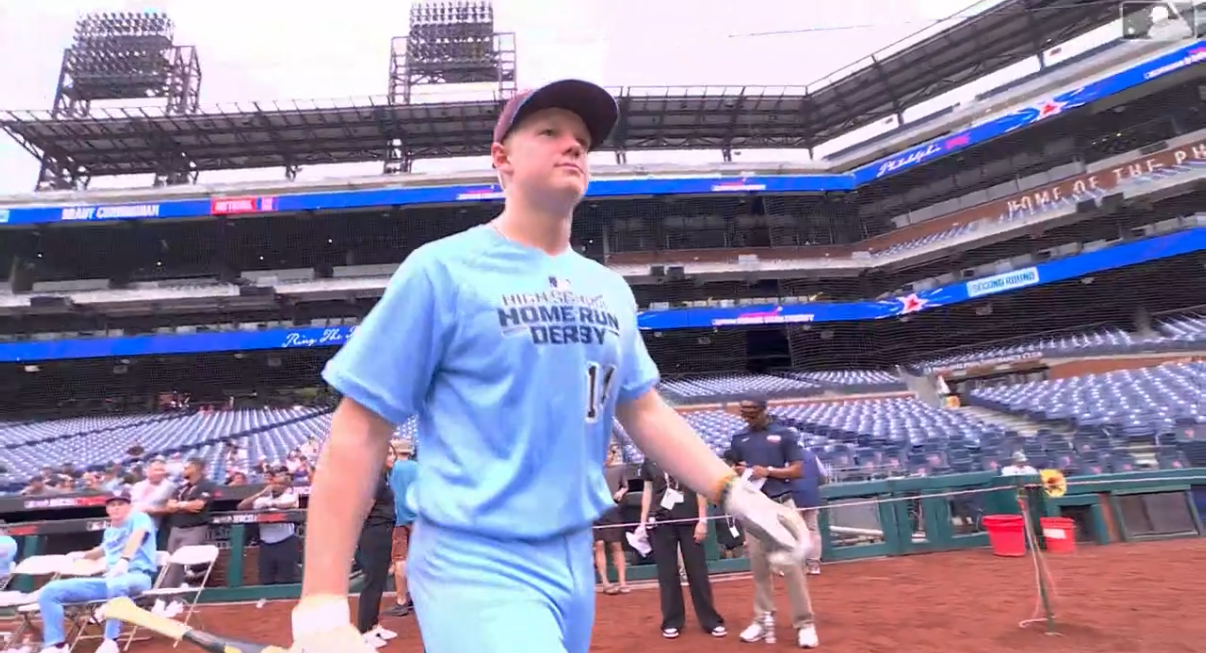 Brother Rice's Brady Cunningham wins High School Home Run Derby